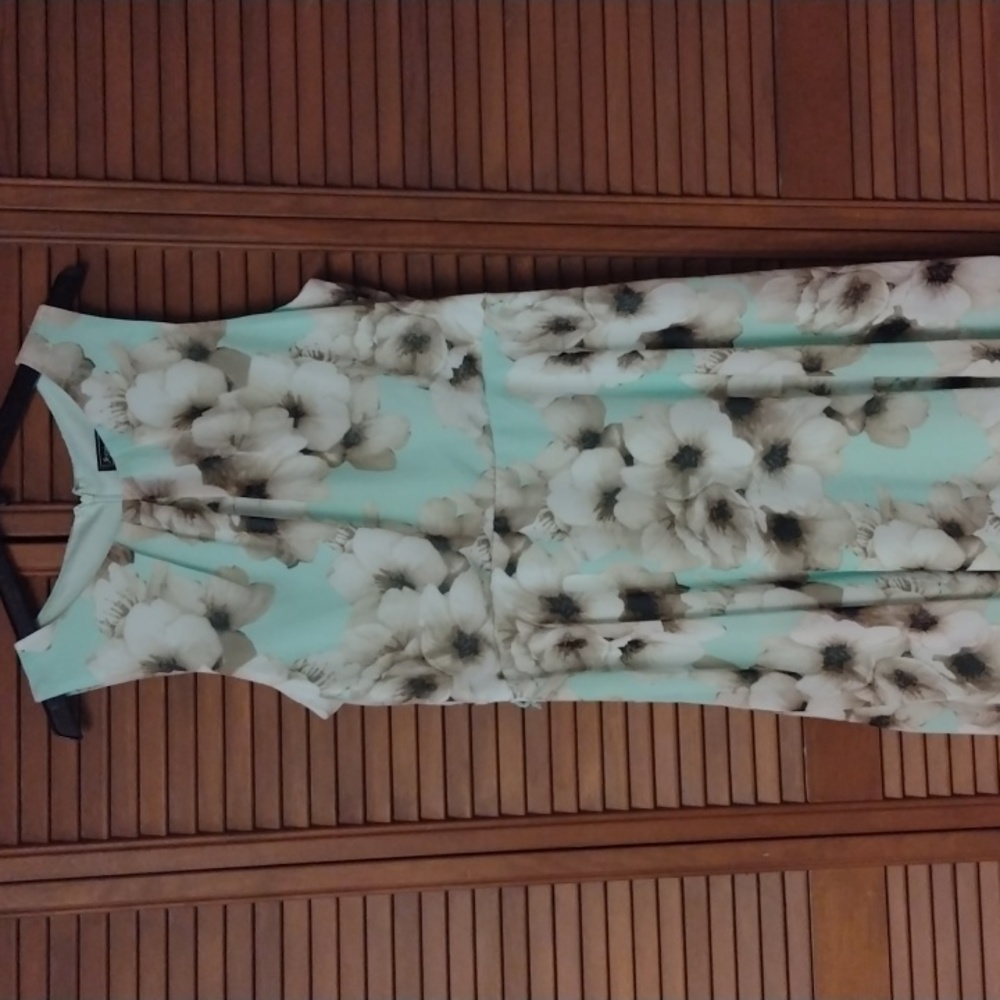 Women's Jessica Howard Flower Print Sleeveless Dress Size 14